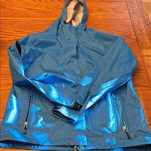 Spyder Vibrant Blue Waterproof Jacket/1